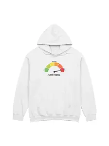 High Cortisol Hoodie White