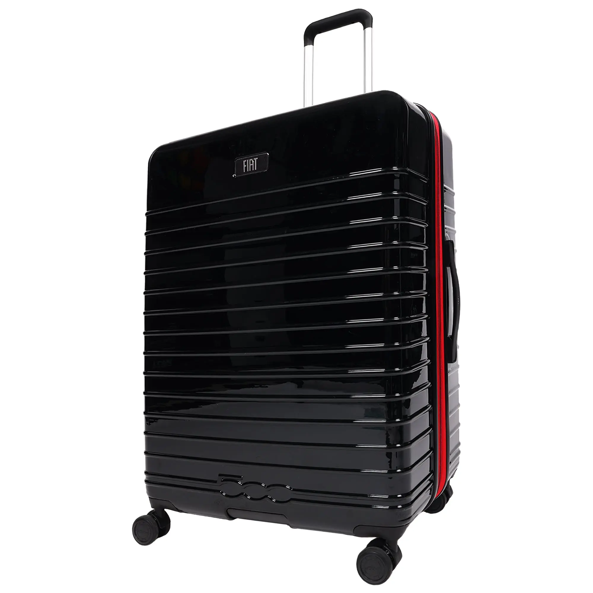 Fiat 500 x FUL 31.5" Expandable Hardside Spinner Luggage, Black