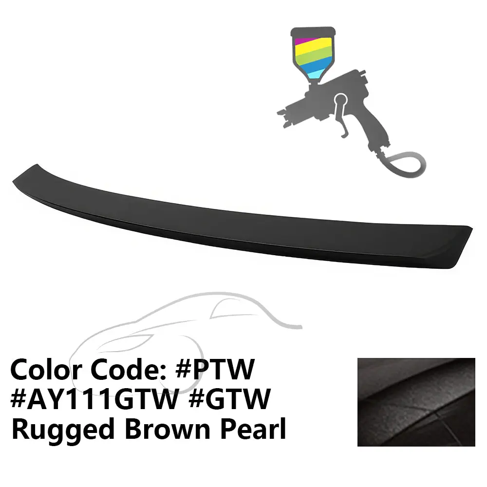 Trunk Spoiler for Chrysler 300 2011-2023 OE #PTW Rugged Brown Pearl ABS