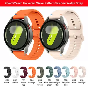 10-Pack Smart Watch Band for Samsung Watch Series, 22mm Universal Fit, Soft Durable Breathable Strap with Secure Buckle, Easy to Install and Remove Printed Design