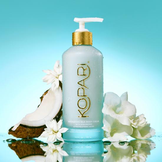 Kopari Hydrating Silk Body Cream – Lightweight Hyaluronic Acid Body Lotion