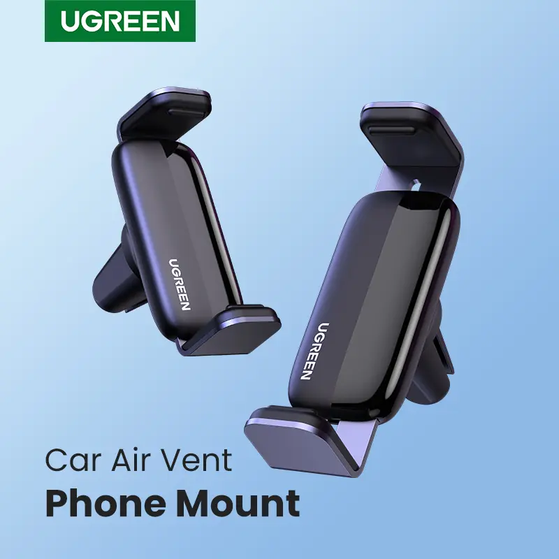 UGREEN Car Vent Phone Mount Air Vent Clip Holder Compatible with iPhone 17 16 15 13 12 Pro Max , Smartphone Accessories Retractable Cellphone Stand-Labor Day Sale，TikTokShopBlackFriday ,TikTokShopHolidayHaul