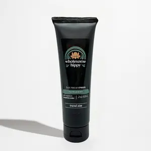 Wholesome Hippy Foot Rescue with Arnica 2 oz - Moisturizing Creme with Aloe Vera & Other Natural Ingredients