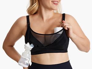 Momcozy Nursing Bras for Breastfeeding, HF018 Seamless Ultra Comfort Maternity Bra, Natural Shape, Pregnancy Sleep Bralette tiktok shop maternity  undies