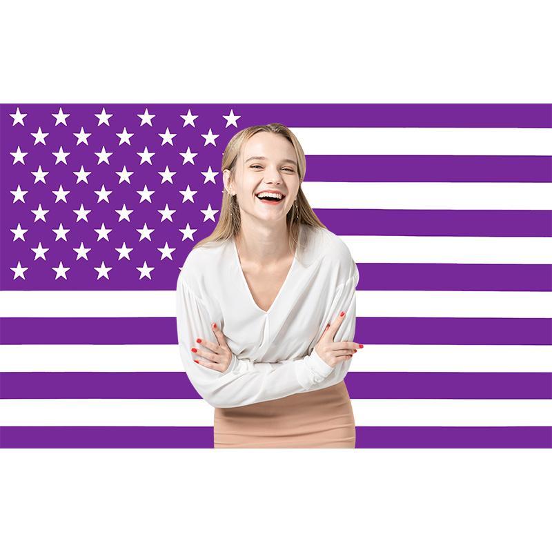 Custom Pink America Flag Tapestry, Personalized Flags, Design Your Image Funny Tapestry Poster, for Decorate, Clubs, Concerts, Bars, University, Dormitories, Living, Rooms, Bedrooms, 30x40 40x60 50x60 60x80 60x90 inch Outdoorfun Decoration