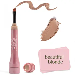 Chella Eyebrow Cream, Tantalizing Taupe - Vegan, Cruelty Free, Paraben Free, Gluten Free Eyebrow Pomade Makeup - Long Wearing, Velvet Consistency, Water Proof – Multiple Shades Cosmetic Makeup