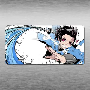 Tanjiro Inspired Vanity Plate, Demon Slayer Anime Car Accessories, Gift for Fans