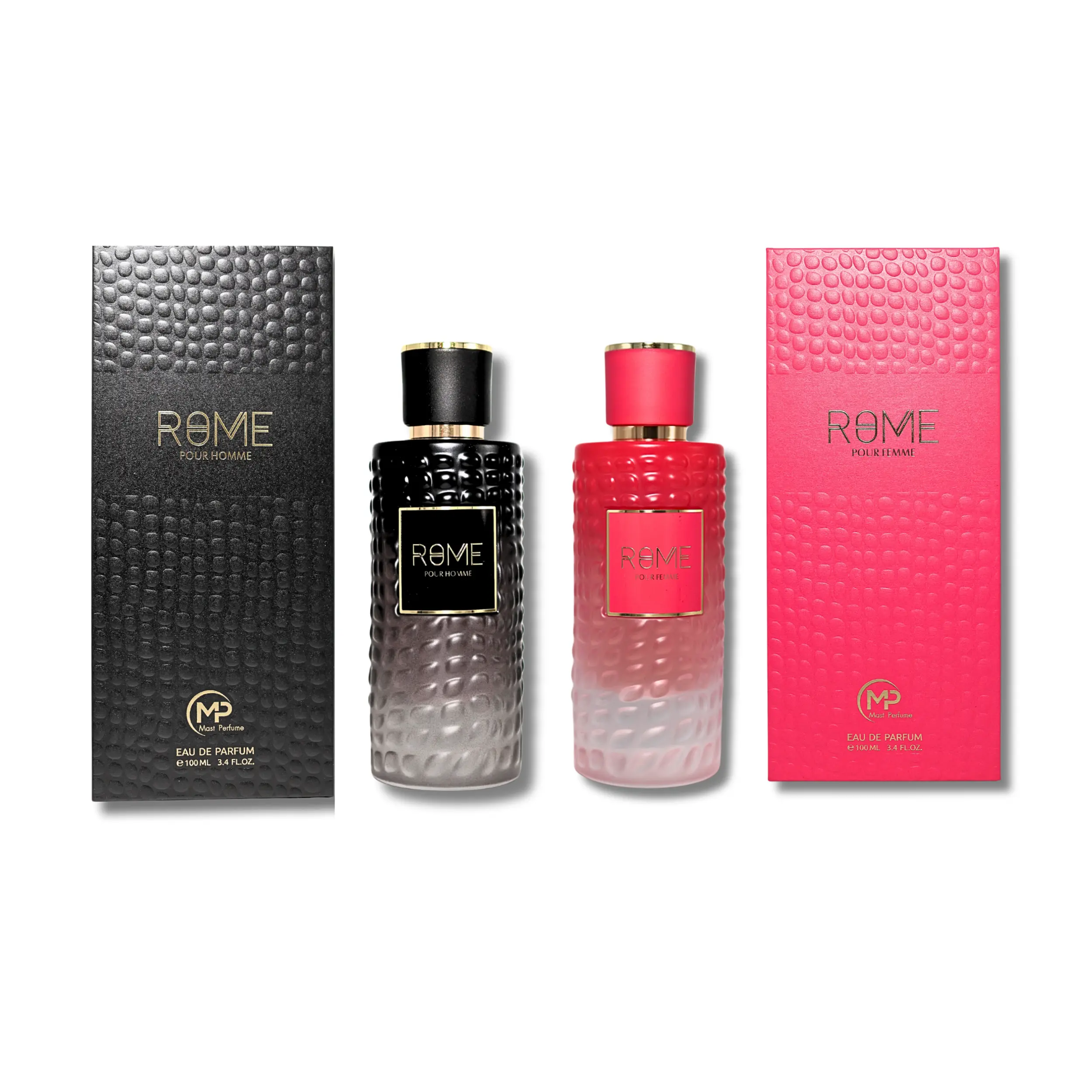 Rome Special 3 to 3.9 fl oz Fragrance Combo Set for Him & Her (Men's & Women's Fragrances)
