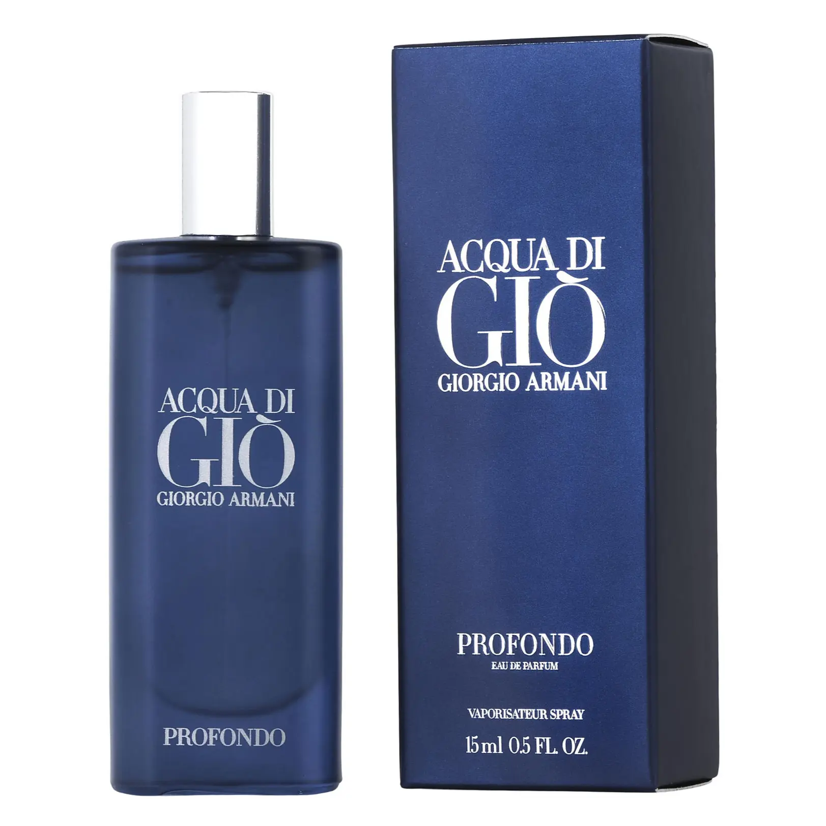 Armani Acqua Di Gio Profondo for Men Eau de Parfum Spray, 0.5 Ounce