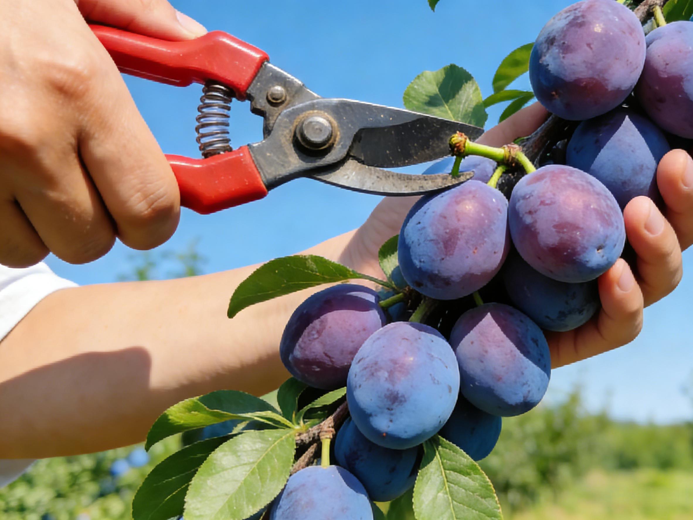 Live Exclusive  Heirloom Non-GMO Grafted Plum Tree Sapling – Live Perennial Fruit Tree for Outdoor Garden & Backyard Planting