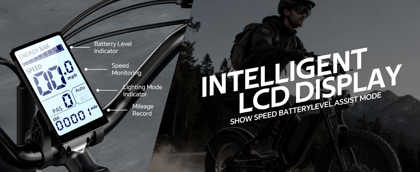 【Hieha】2026|1500W Electric Bike for Adults ,lFullSuspensionTop Speed 37MPHRange 40-70 Miles | 48V 15AhRemovableBatterylLED Headlights 20-InchAll-Terrain Fat Tires lUL2849Certified ebike 【Hieha】2026|1500W Electric Bike for Adults ,lFullSuspensionTop Speed 37MPHRange 40-70 Miles | 48V 15AhRemovableBatterylLED Headlights 20-InchAll-Terrain Fat Tires lUL2849Certified ebike