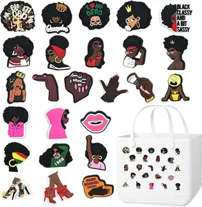 Beach Tote Decorative Charms for Women’s Bags, Stylish Accessories Compatible with Bogg Style Rubber Totes, Cute Inserts for Summer Pool Travel Handbags