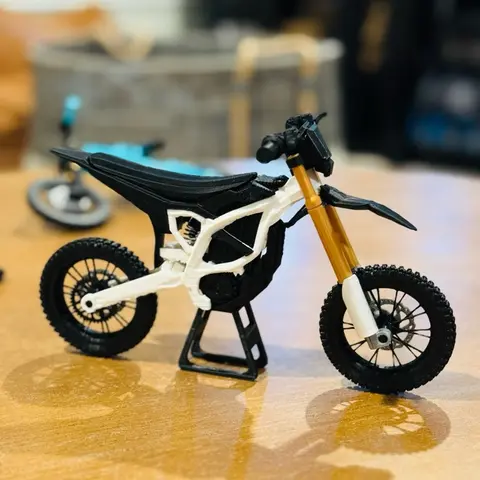 Mini Surron Ultra Bee, Ultra Bee Inspired Desk Accessory with Rolling Wheels, 7inx5.5inx3.6in Dimensions for Desk Setups