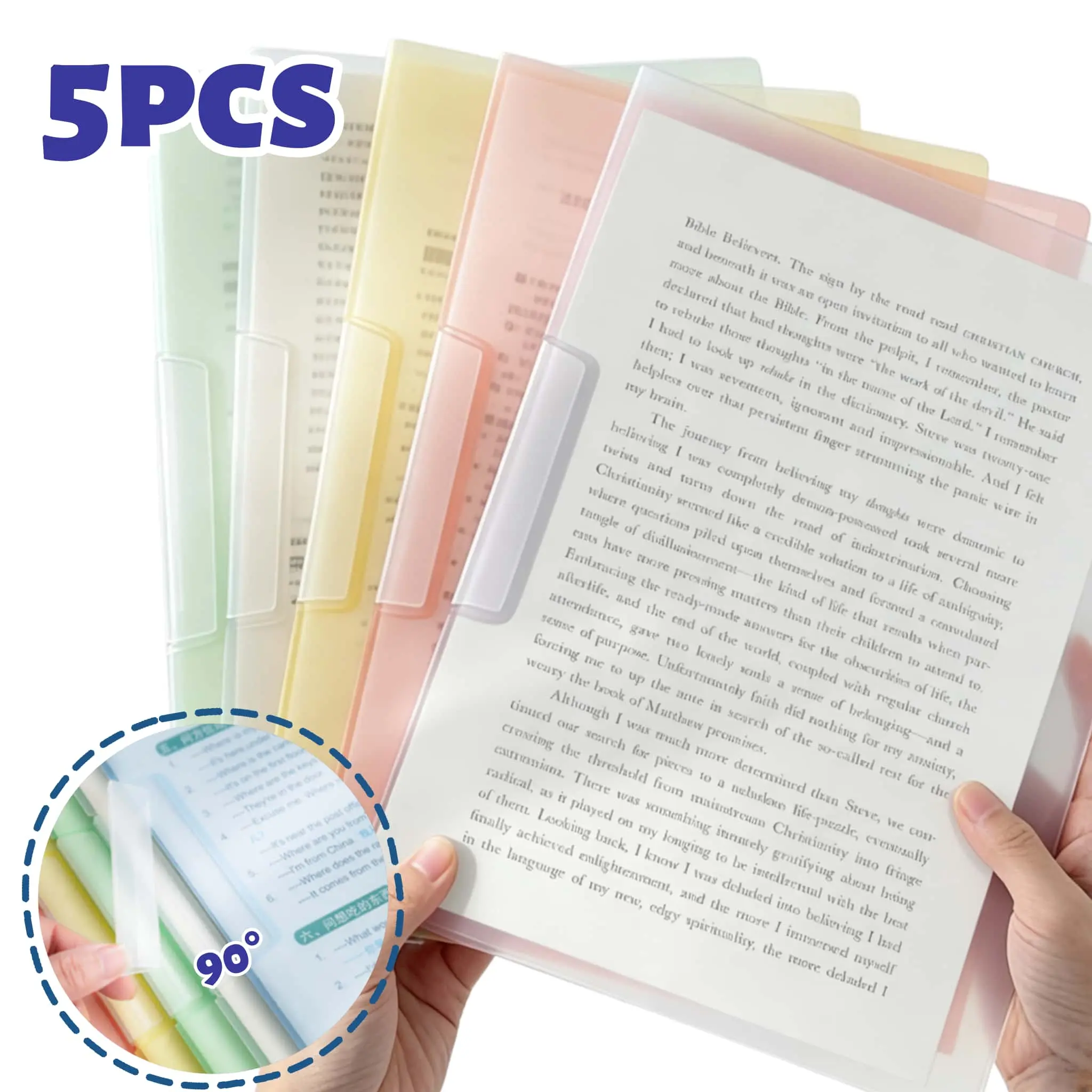 5PCS Waterproof Zippered Mesh File Folders (A3, A4) - Eco-Friendly, Anti-Fingerprint Office & School Supplies, Efficient Document Sorting Portable Organizer, Classroom, Documents Organizer