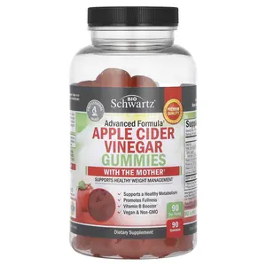 BioSchwartz Apple Cider Vinegar Gummies With The Mother, 90 Gummies