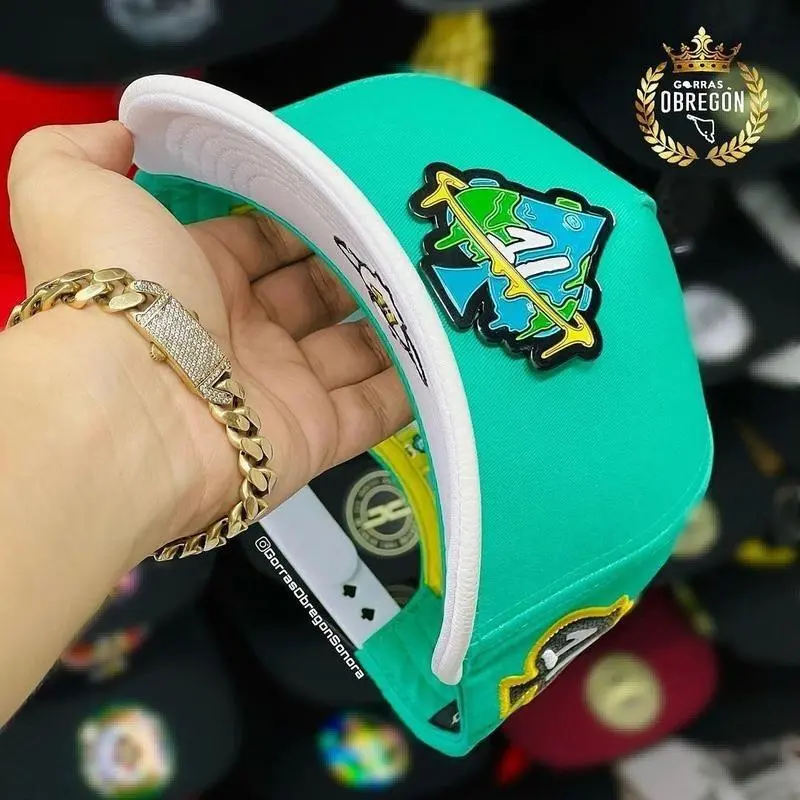 Poker Light Green Hat Unisex Embroidered Snapback Baseball Cap 100% Cotton, Elastic Fit, Machine Washable, Fitted Hat for Men & Women, 2026 Trending Snapback Hats