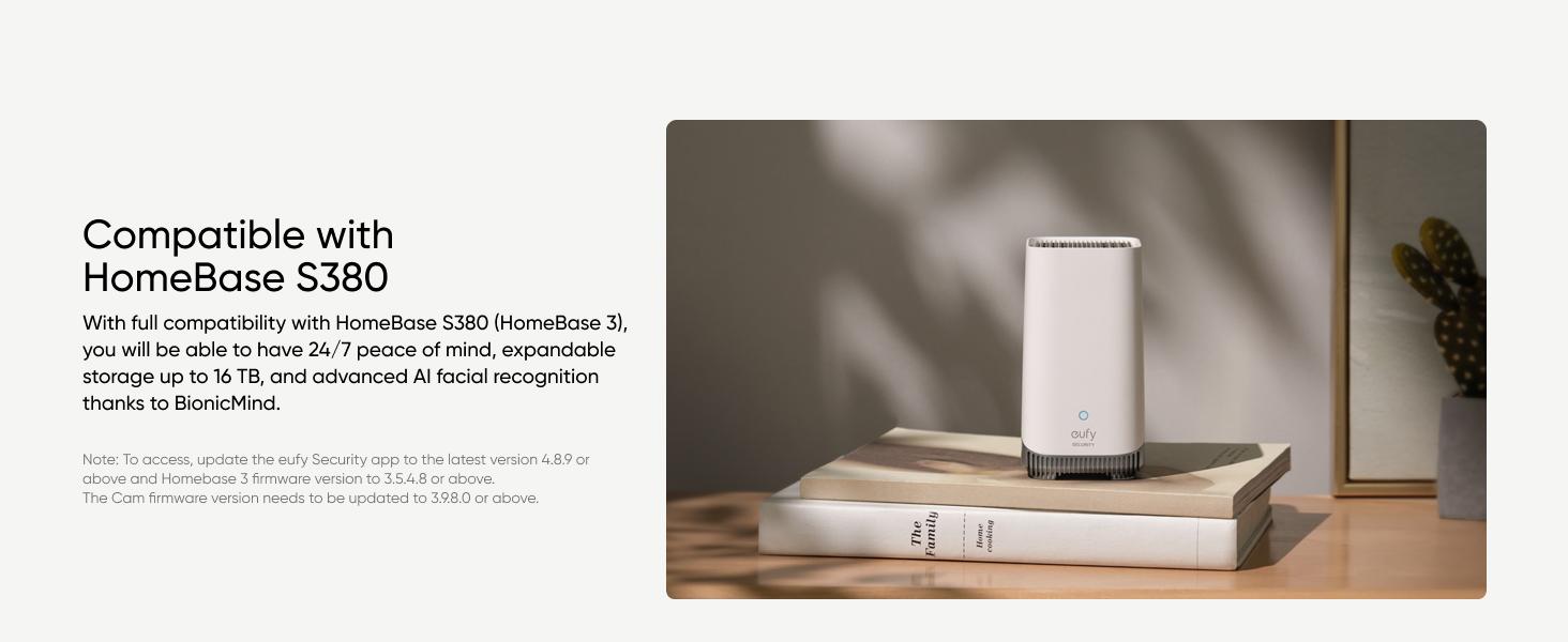 【LIVE ONLY】eufy Security Indoor Cam C220 2K Resolution 360° Pan Tilt Plug-in Camera with AI Detection Night Vision & Local Security Only 2.4GHz Wi-Fi