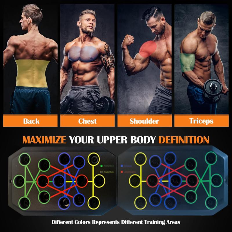 5-in-1 Push-up Training Board – Portable Home Gym System for Chest & Abdominal Muscle Workout, Suitable for Men & Women