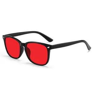 Lyrasses Little Wings Sleep Glasses | Orange/Red Warm Tinted Lenses Block Harsh Blue Light | Boost Natural Melatonin Secretion, Speed Up Sleep Onset & Reduce Eye Fatigue | Lightweight Unisex Fashion Frame | Night Screen Use & Premium Gift