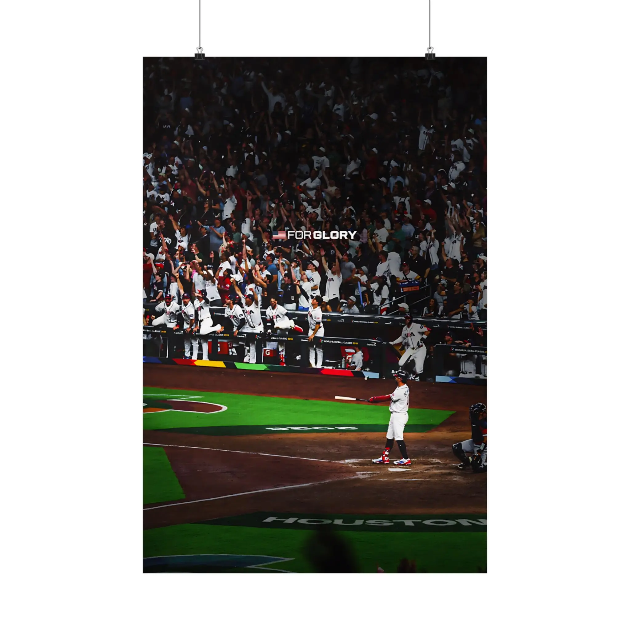 [Poster] Kyle Schwarber Poster, Team USA Baseball Graphic