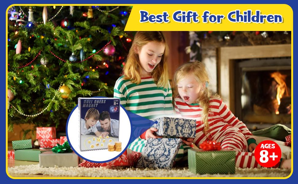 Magnetic Board Game-Fun for Two!Includes 20 magnetic pieces, a string, and a storage bag.Perfect for family game nights, travel, and as a party gift.