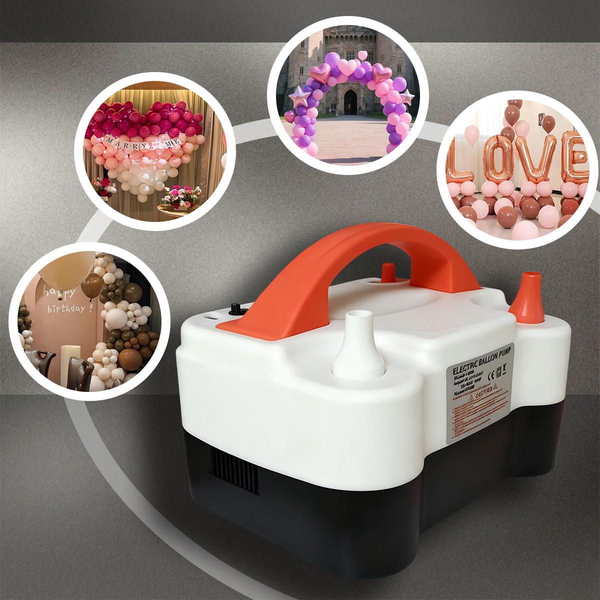 high-power electric balloon pump balloon blower inflatable pump double hole automatic inflator inflatable ball machine wedding room balloon blowing weapon high-power electric balloon pump balloon blower inflatable pump double hole automatic inflator inflatable ball machine wedding room balloon blowing weapon