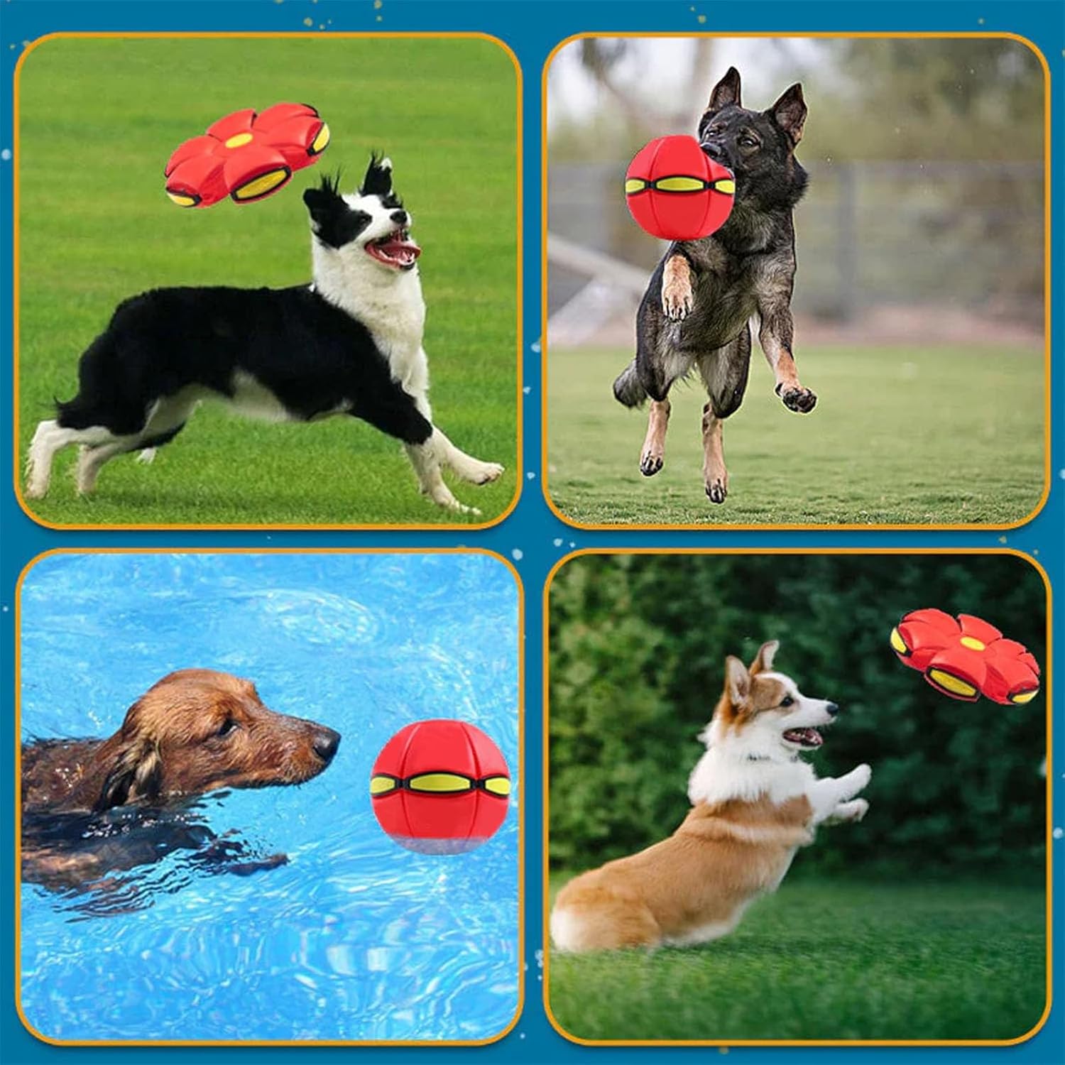 【Summer Wins】Children's Bouncing Ball, Magic Flying Saucer, Bouncy Ball, Parent-Child Interaction