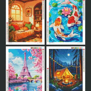 Velvet Canvas Diamond Painting Kit 40x50cm – Diamond Art for Home Decor, Gifts & Relaxation