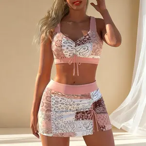 Painted On Bikini Swimsuit Short Set Bathing Suits 2026 Women  Swimsuits Bikinis 2 Piece Women's Swimsuits Set For The Summer High Waisted Bikini Sets Thong Bikini