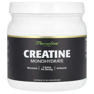 Paradise Herbs Creatine Monohydrate, Unflavored, 500 g