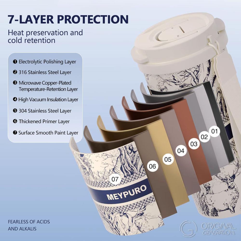 BOGO Jasmine/Osmanthus Milk Tea With Forest Thermos 2 Cartons220g×2,(22g×10packs)×2, With Summer Jasmine Milk Powder From New Zealand Green Tea Powder