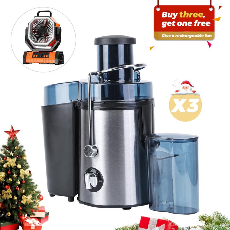 Christmas Gifts 3" Feed Chute for Whole Fruits and Veg ,800W Home Use Multi-function Electric Juicer with , Centrifugal Juicer with 30 oz. Juice Jug, Easy to Clean,BPA-Free   blender
