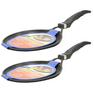 2-PACK Neware Round Marble Griddle / PAQUETE DOBLE Comal Redondo de Mármol
