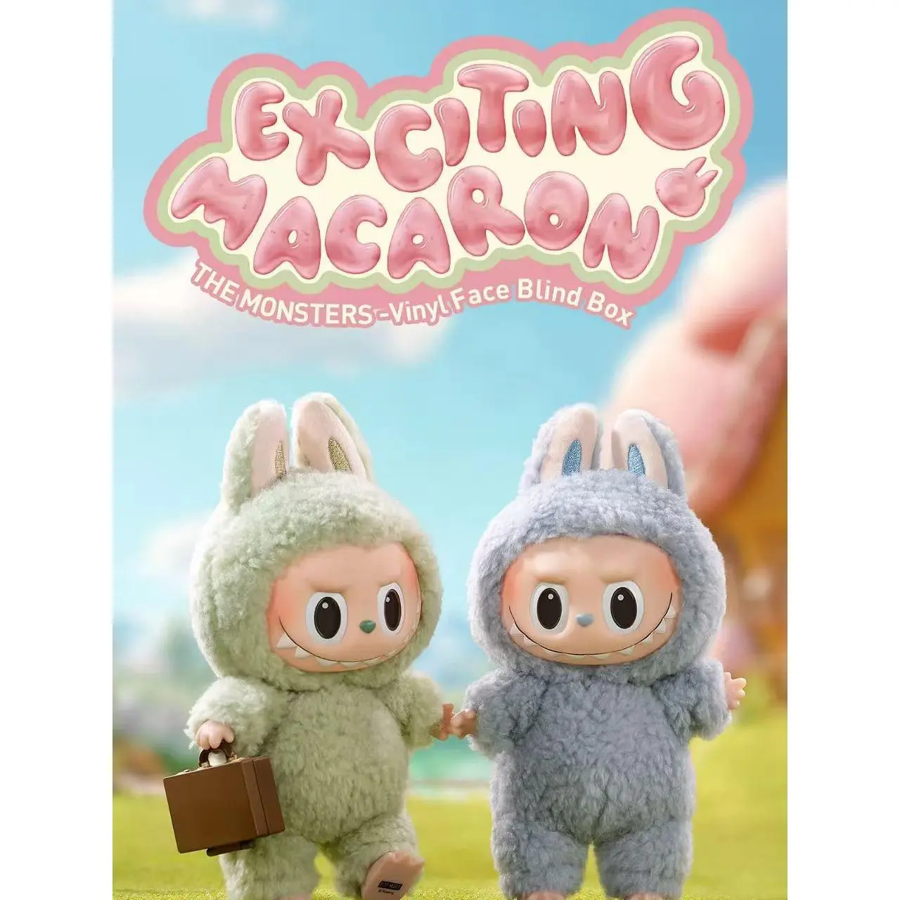 (TAP119) POP MART THE MONSTERS - Exciting Macaron Vinyl Face Blind Box