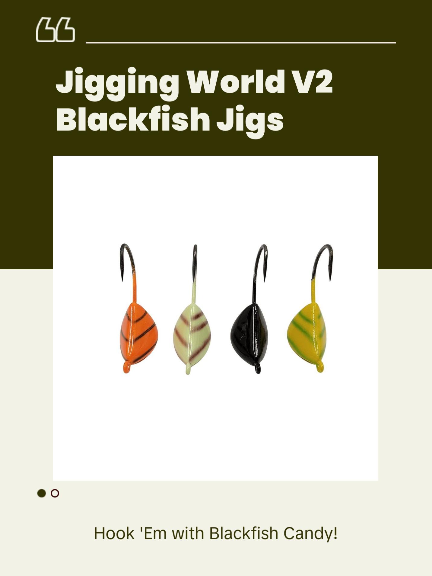 Jigging World V2 Blackfish Candy Jigs