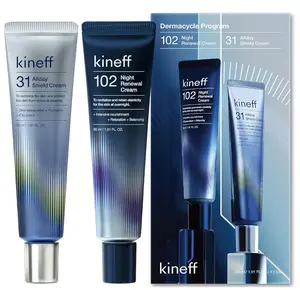 Dermacycle Program All-day & Night 2-Pack Cream for Face, 31 All-Day Shield Cream & 102 Night Renewal Cream, Centella Asiatica and Niacinamide, Korean Skincare (New Package)