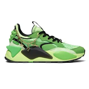 PUMA Mens Hoops X Lafrance Rs Xl Lace Up Sneakers Shoes Casual - Green PUMA Mens Hoops X Lafrance Rs Xl Lace Up Sneakers Shoes Casual - Green