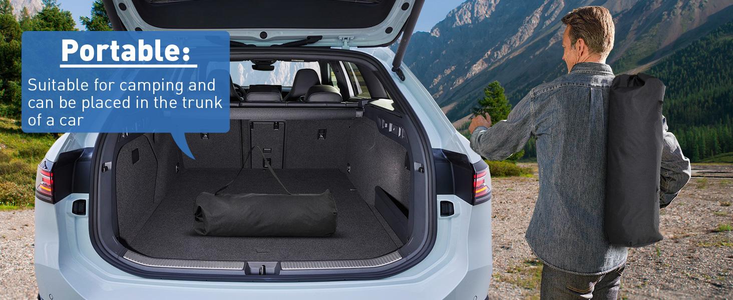 【Valentine's Day gift】GDY Hammock Camping Chair, Swing Chair Rocking Chair With Pedal, Max 450 lbs Capacity hammock life