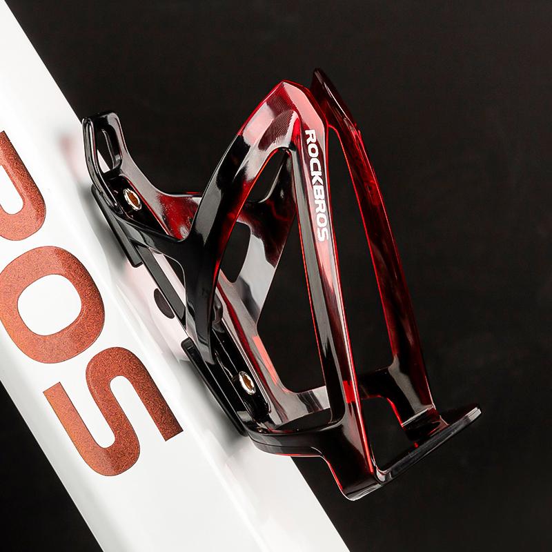 ROCKBROS Bike Water Bottle Holder Ultra-Light Durable Bicycle Bottle Cages with Screws Tool, Universal Bike Cup Holder Rack for Road MTB Bikes