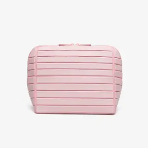 Women’s Large Capacity Open-Flat Travel Makeup Bag| Waterproof Multi-Layer Cosmetic Organizer for Toiletries, Skincare & Daily Use