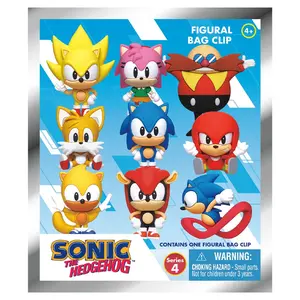 Sonic 3D Foam Bag Clip Series 4 Blind Bag