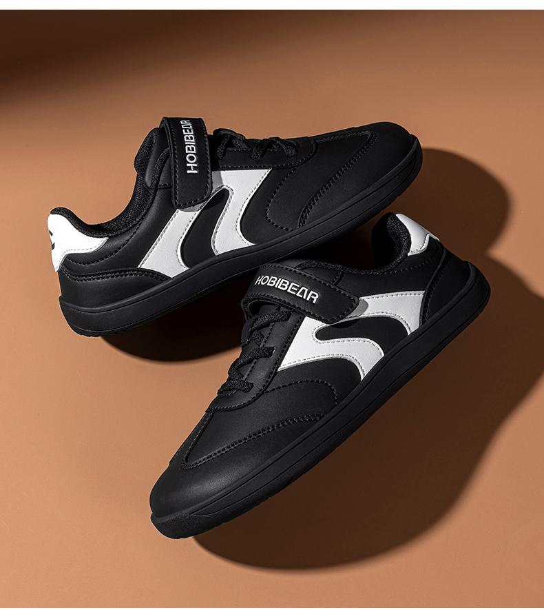 HOBIBEAR Leather Wide-Toe Hiking Shoes Outdoor Sports Shoes Campus Daily Casual Shoes Women's Walking Shoes