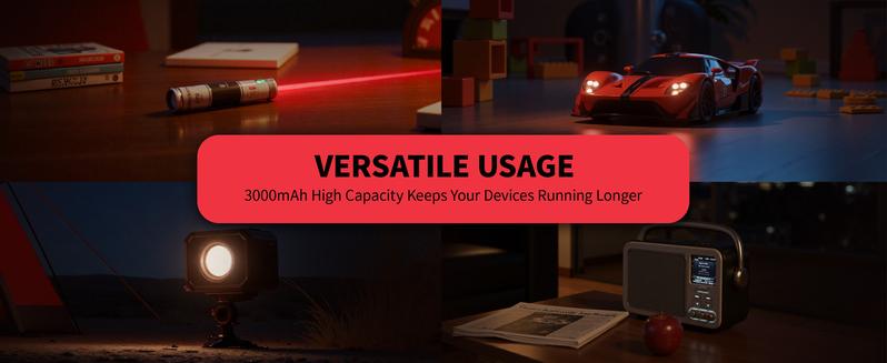 EBL 18650 Rechargeable Battery 3000mAh - Protected Button Top EBL 18650 Rechargeable Battery 3000mAh - Protected Button Top