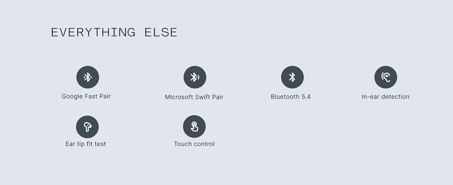CMF Buds 2a Wireless Bluetooth Earbuds, 12.4 mm Custom Dynamic Driver, 42 dB Active Noise Cancellation, 4 HD Mics with Clear Voice Technology