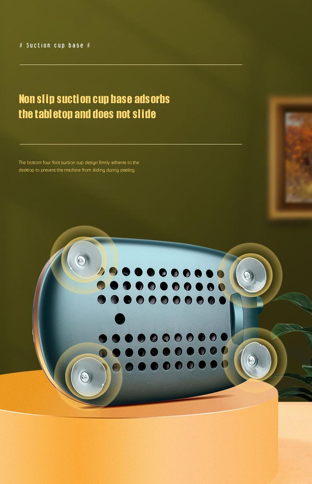 Hand Cranked Apple Peeler Machine, Manual Fruit Peeler Slicer and Rotating Kitchen Peeling Machine for Apples, Potatoes and Pears, Easy Use Kitchen Gadget for Peeling, Coring and Slicing Fruit for Baking, Snacks, Pies and Daily Food Prep