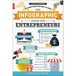 The Infographic Guide for Entrepreneurs: A Visual Reference for Everything You Need to Know (Infographic Guide Series) Paperback – February 5, 2019