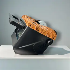 CHOPPED JACKSON WITH FISH TOP LEATHER