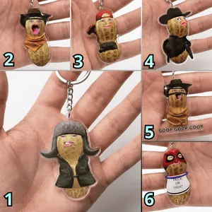 The Burnt Peanut Keychain, The Burnt Peanut Merch, Bungulator Keychain