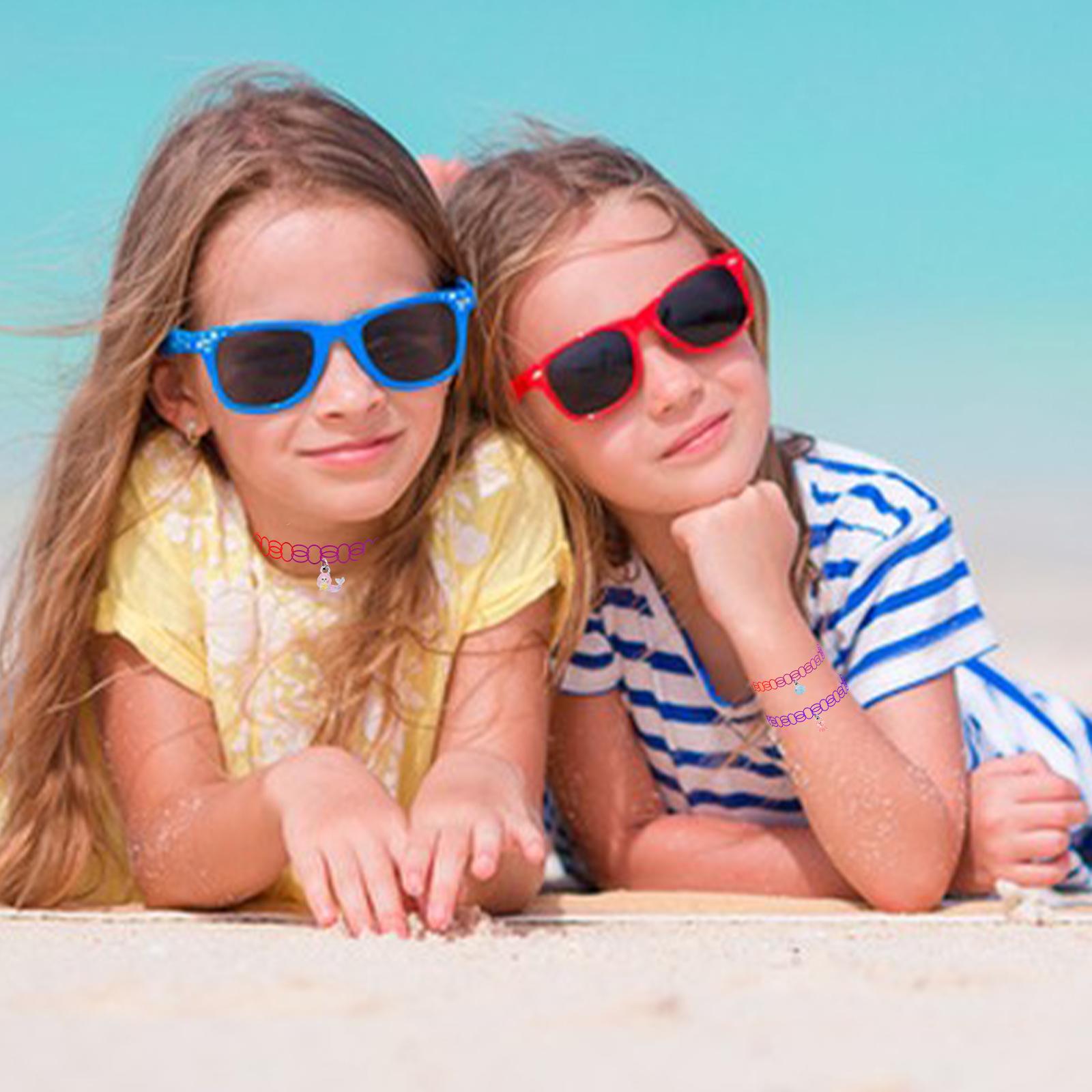 Pinksheep 12Pcs Choker Necklace Set, Pendant Charm Chokers Henna Tattoo Stretch Elastic for Dress up