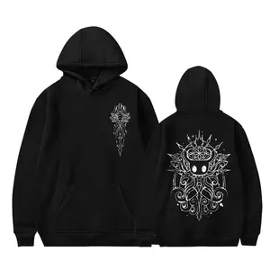 Hollows Hoodie Game Print Knights Merch Hoodies Fashion Sweatshirt For Women Men Badass Alternative Fashion Fans Bold edgy design for goth Harajuku streetwear lovers Casual Crewneck Shortsleeve Round Neck Tropical Streetwear